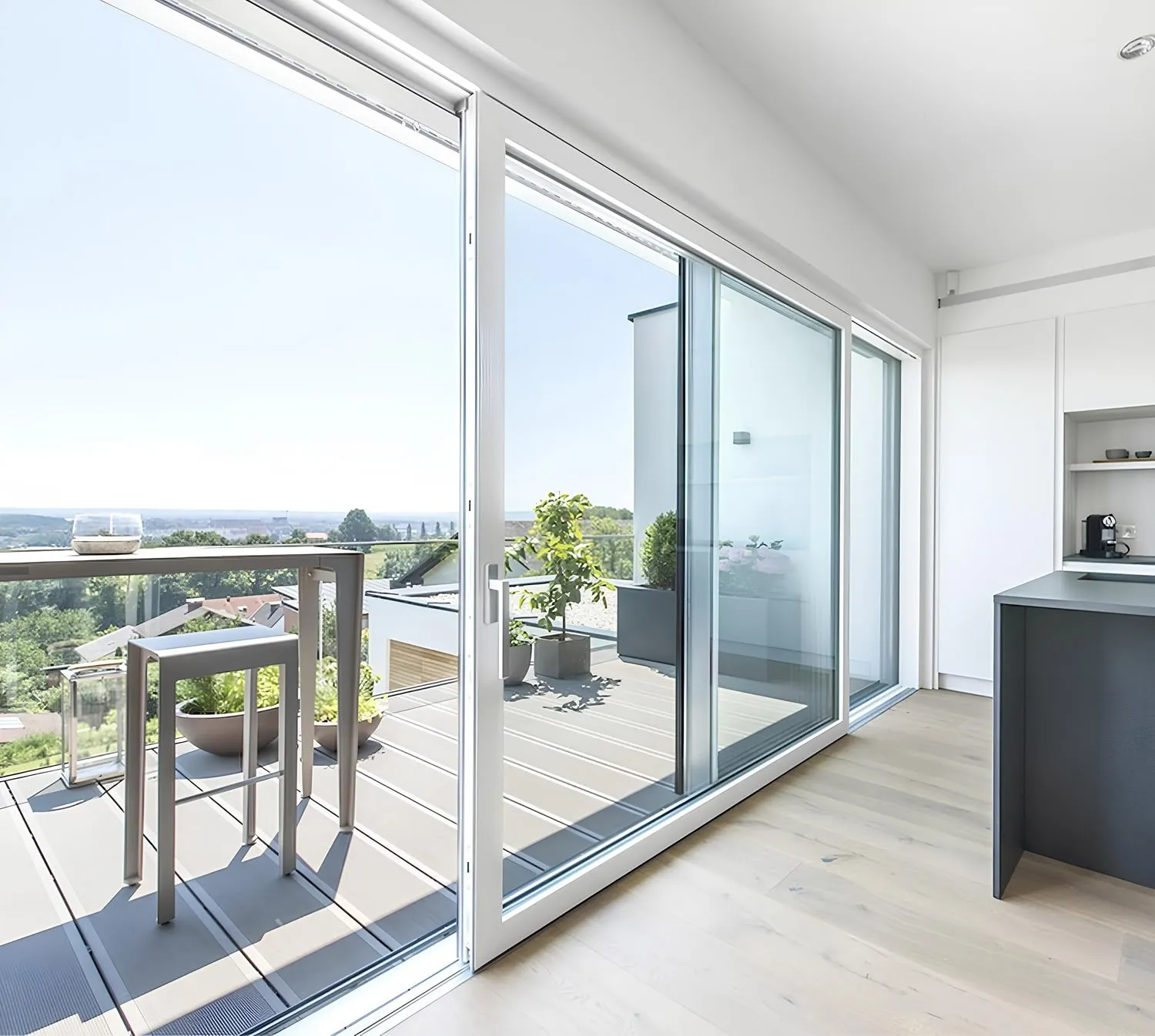 160 CONFORT thermally broken lift-and-slide system