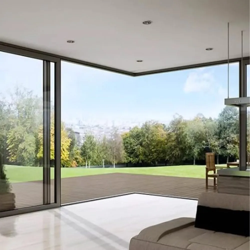 TS60 CONFORT thermally broken corner sliding system