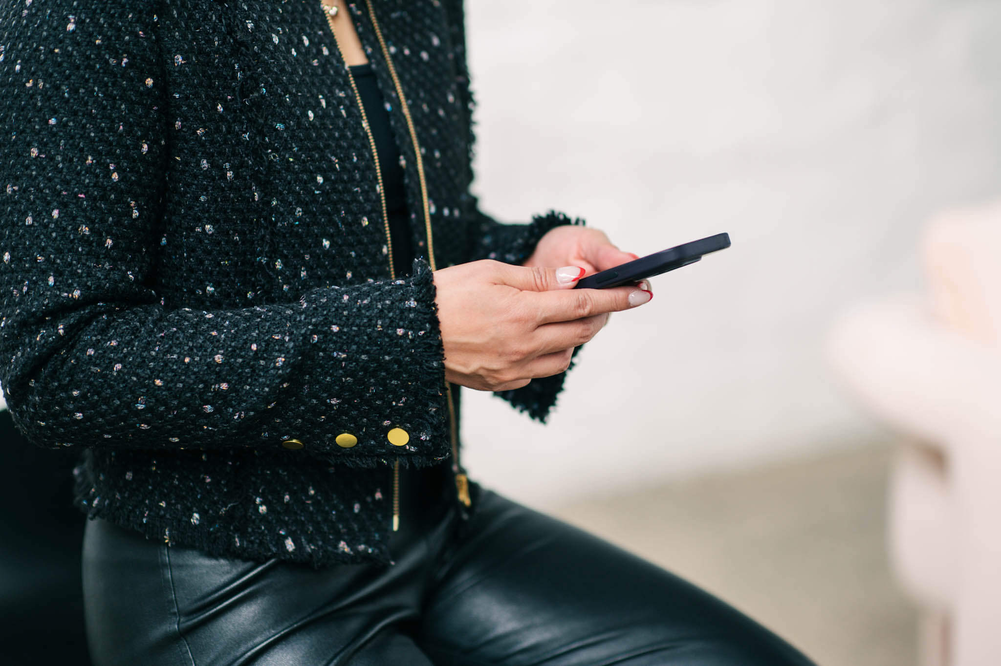 Manny creating content for Mulberry Marketing