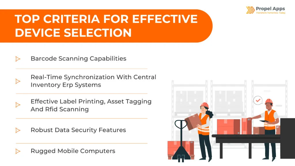 Top criteria for effective device selection