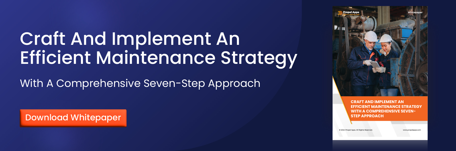 Efficient Maintenance Strategy