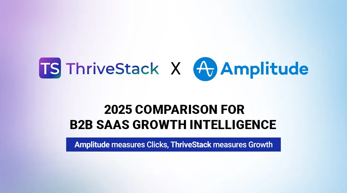 ThriveStack vs Amplitude:  2025 Comparison for B2B SaaS Growth Intelligence 