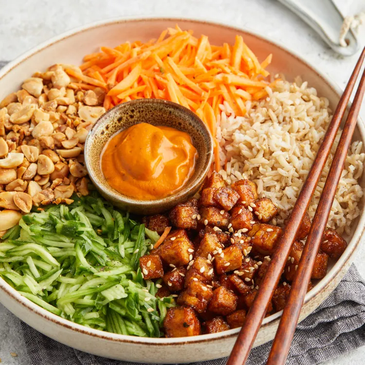 Sweet Chili Tofu Bowl