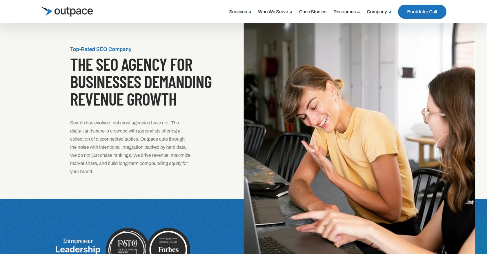 Outpace SEO Screenshot