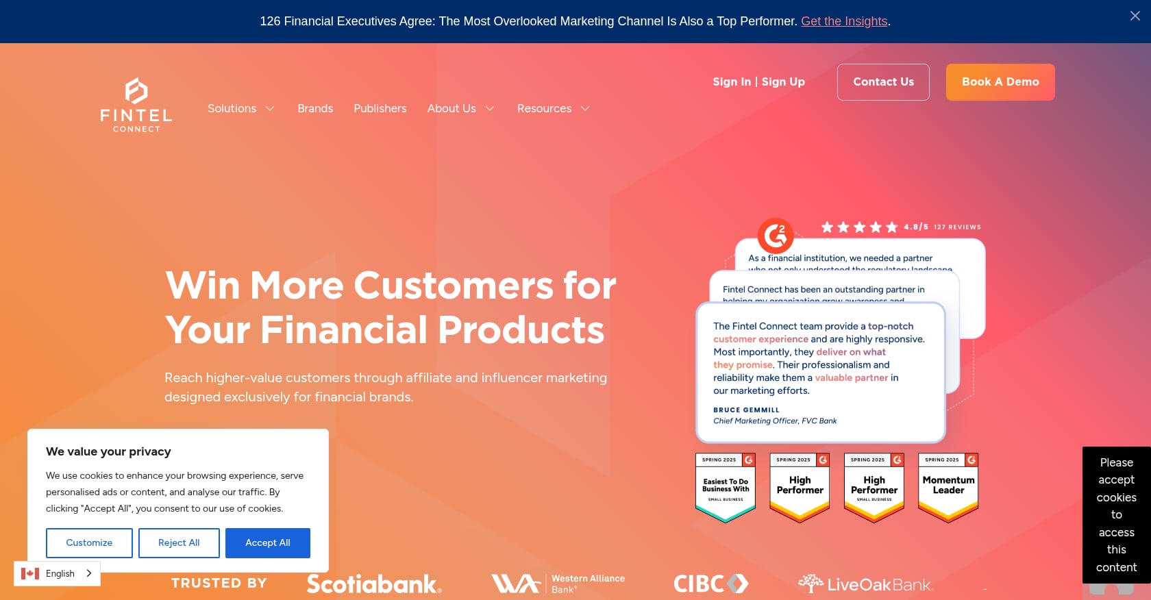 Fintel Connect Screenshot