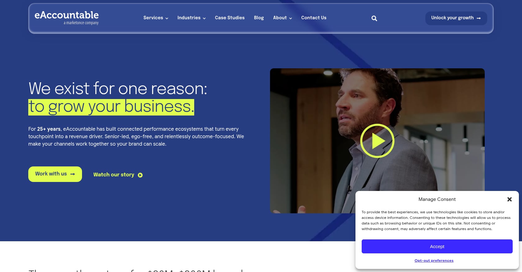 eAccountable Screenshot