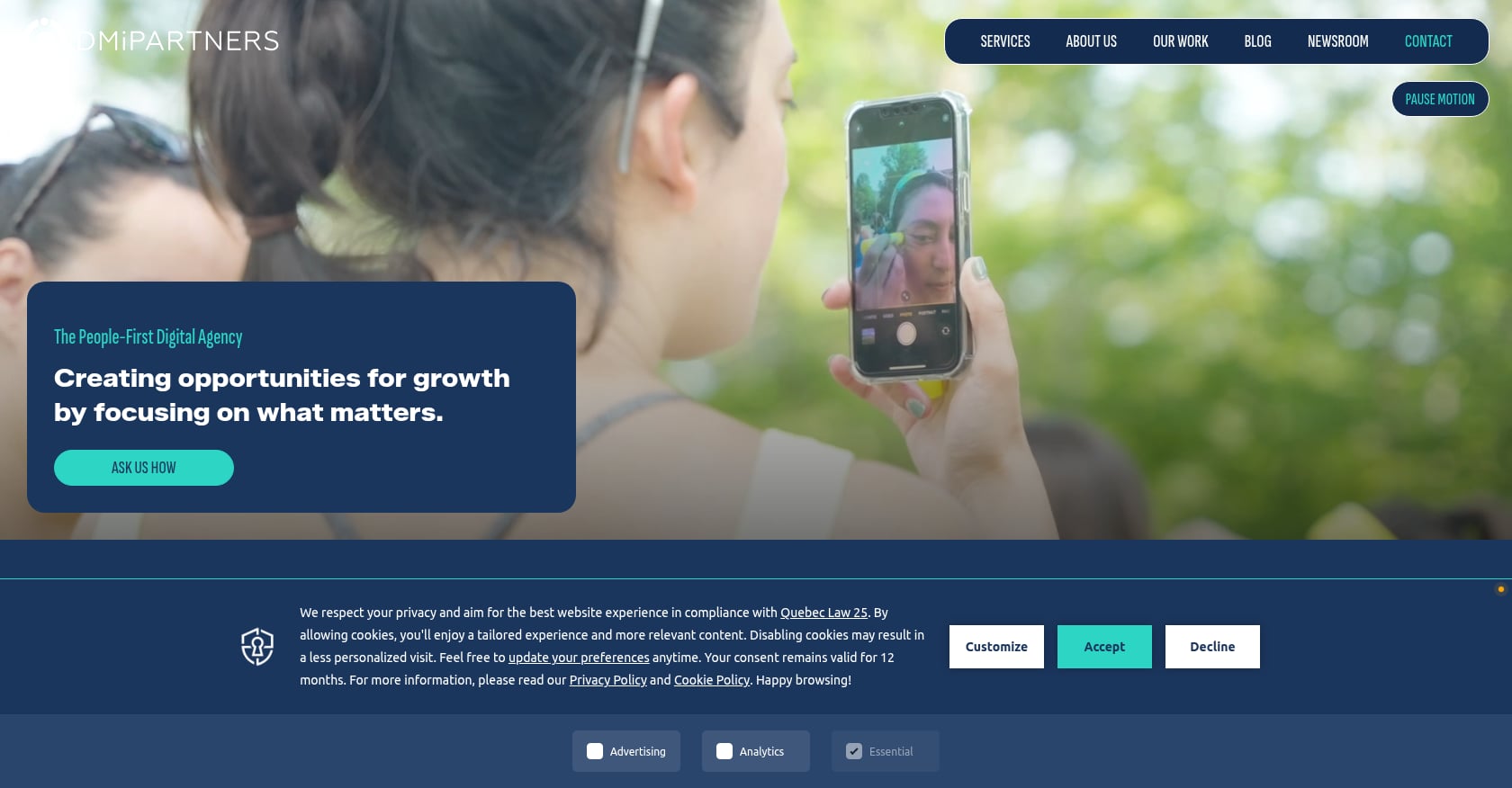 DMi Partners Screenshot
