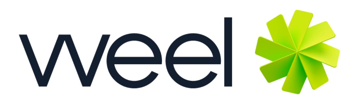 Weel logo, representing a modern software for petty cash management designed to simplify business spending in Australia.