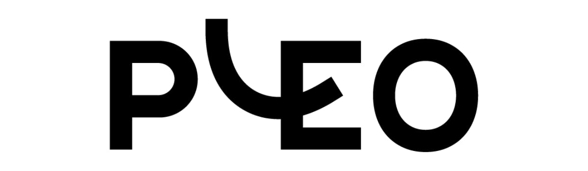 Pleo logo, another global contender in the space of petty cash software free trials and digital expense management tools.