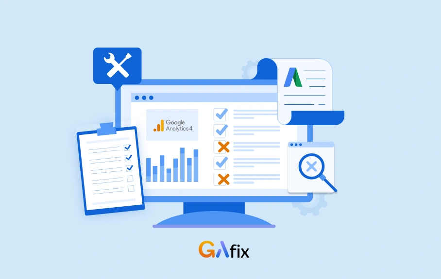 “Checklist to fix AdWords data not showing in Google Analytics 4”