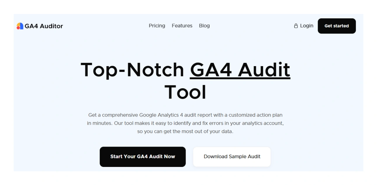 List of best ga4 audit tools to use for markters