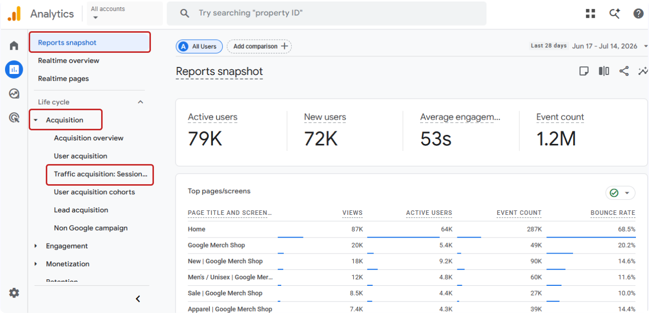 How to Find Organic Social Traffic in GA4