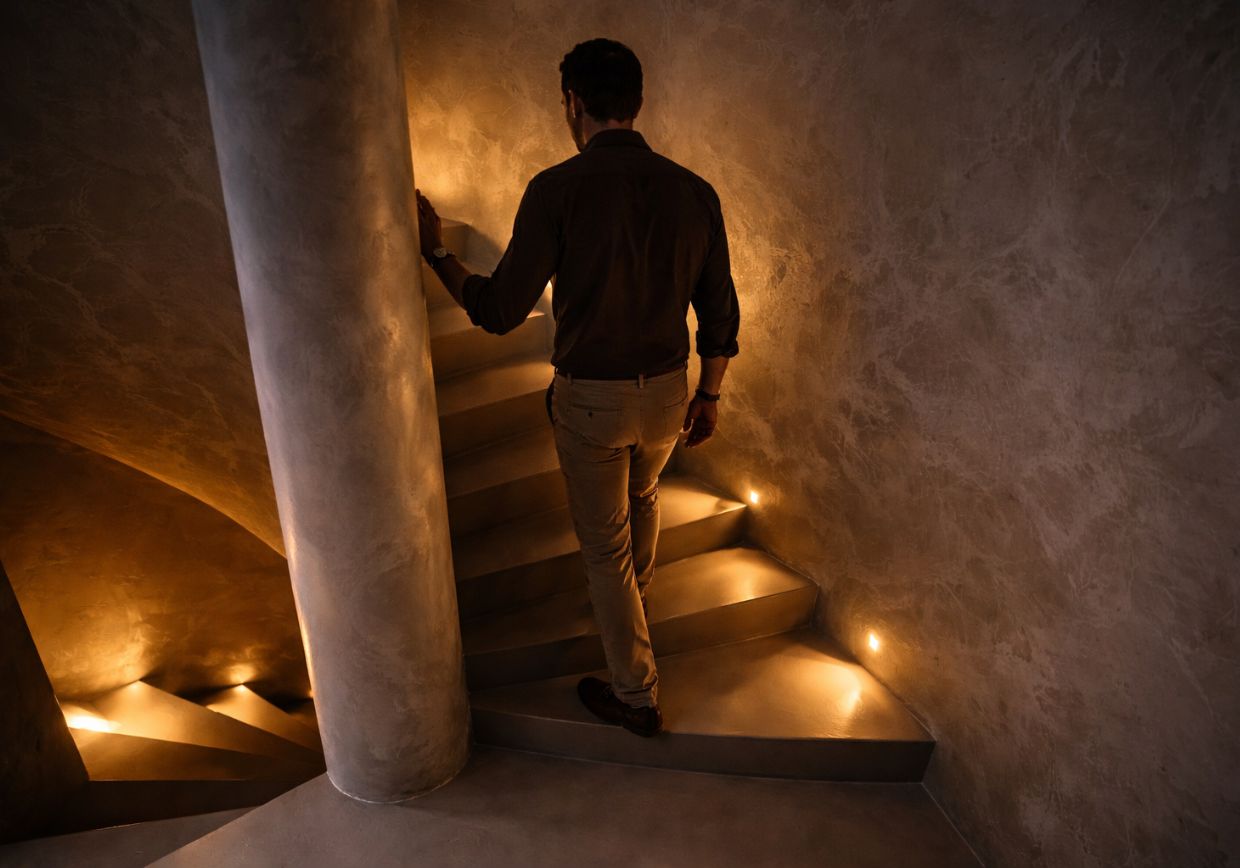 Metallic paint trap – warme, luxe en sfeervolle afwerking met karakter