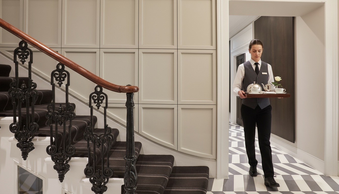 Eccleston Square Luxury Boutique Hotel - stairs