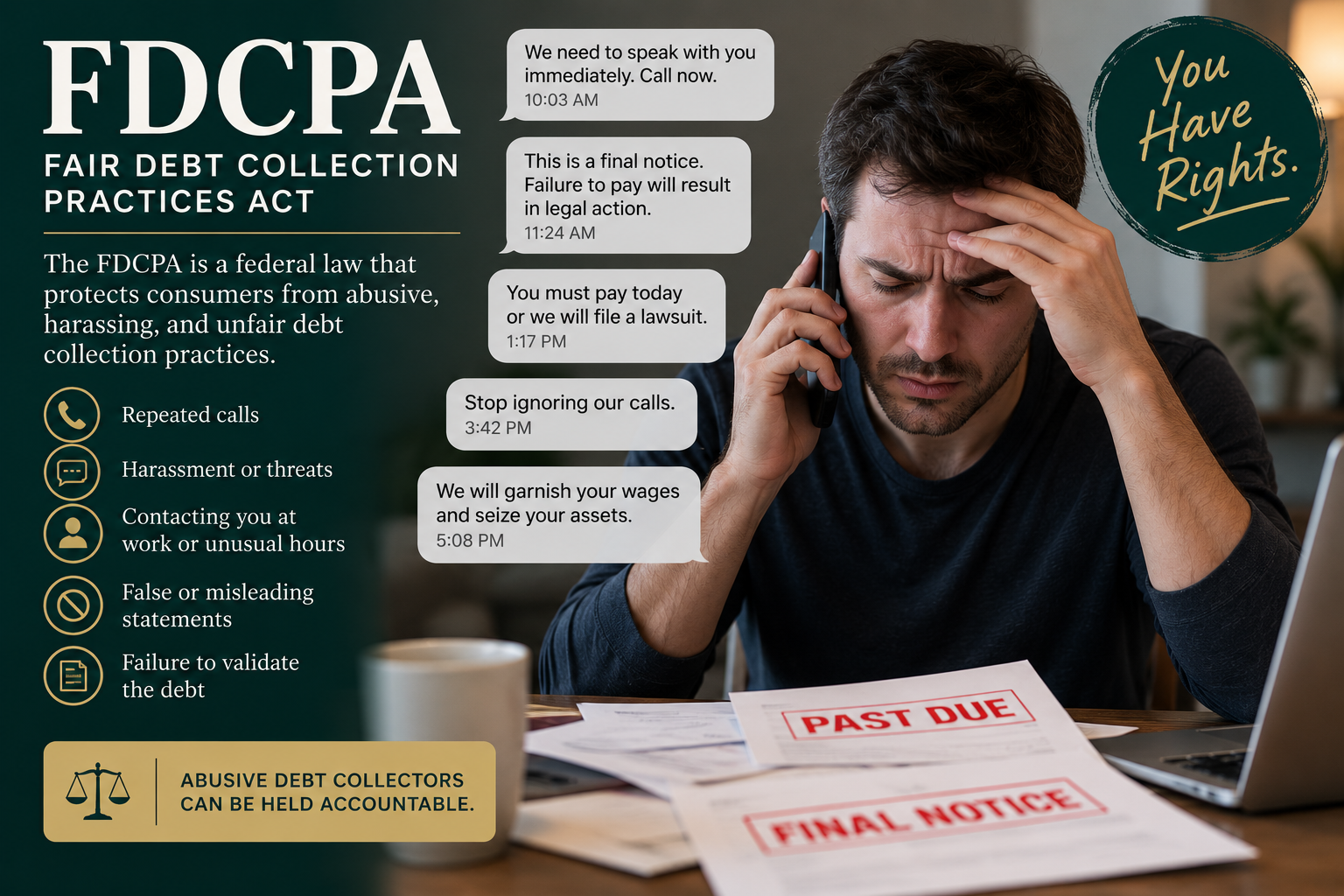 "I Refuse To Pay": Federal Court Treats a text message refusal as the writing § 1692c(c) requires