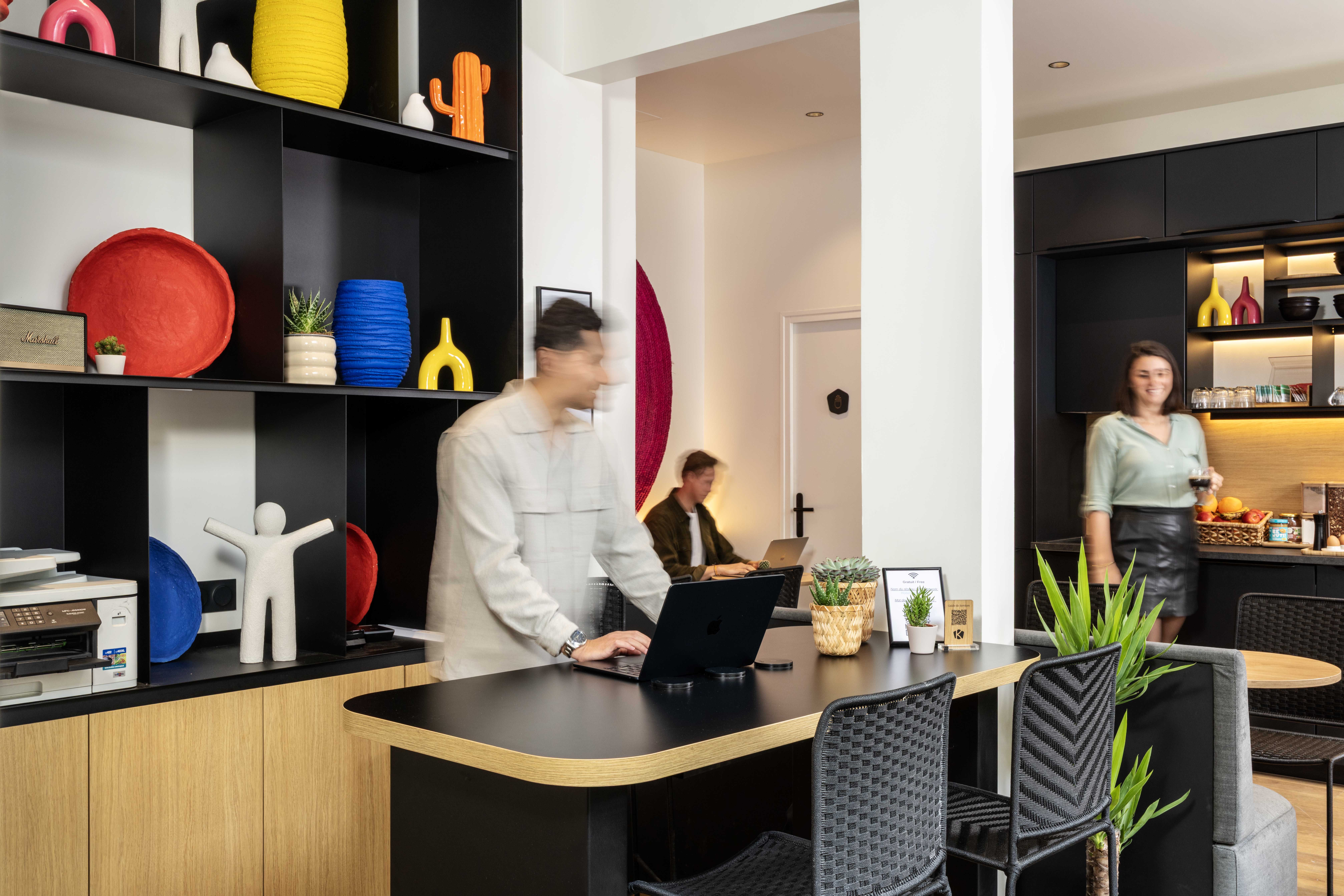 Reception Korner Chatelet