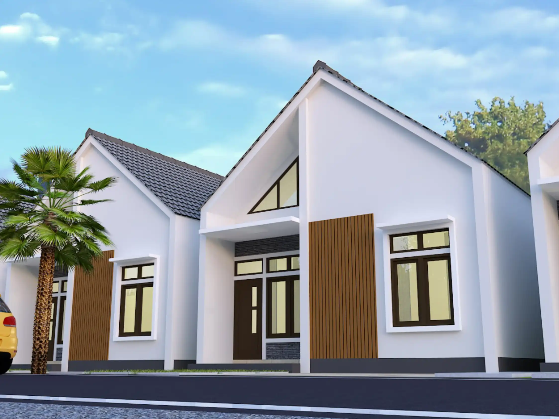 Cluster modern di kota Banjarmasin. 