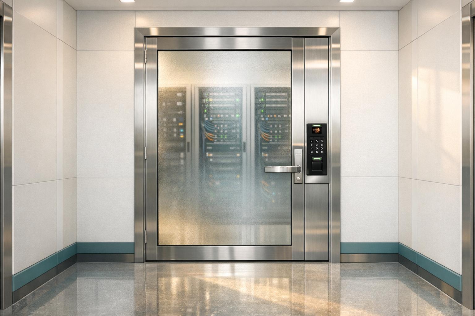 Nurse using patient engagement software to support an older patient and caregiver with compassionate, HIPAA-compliant care.