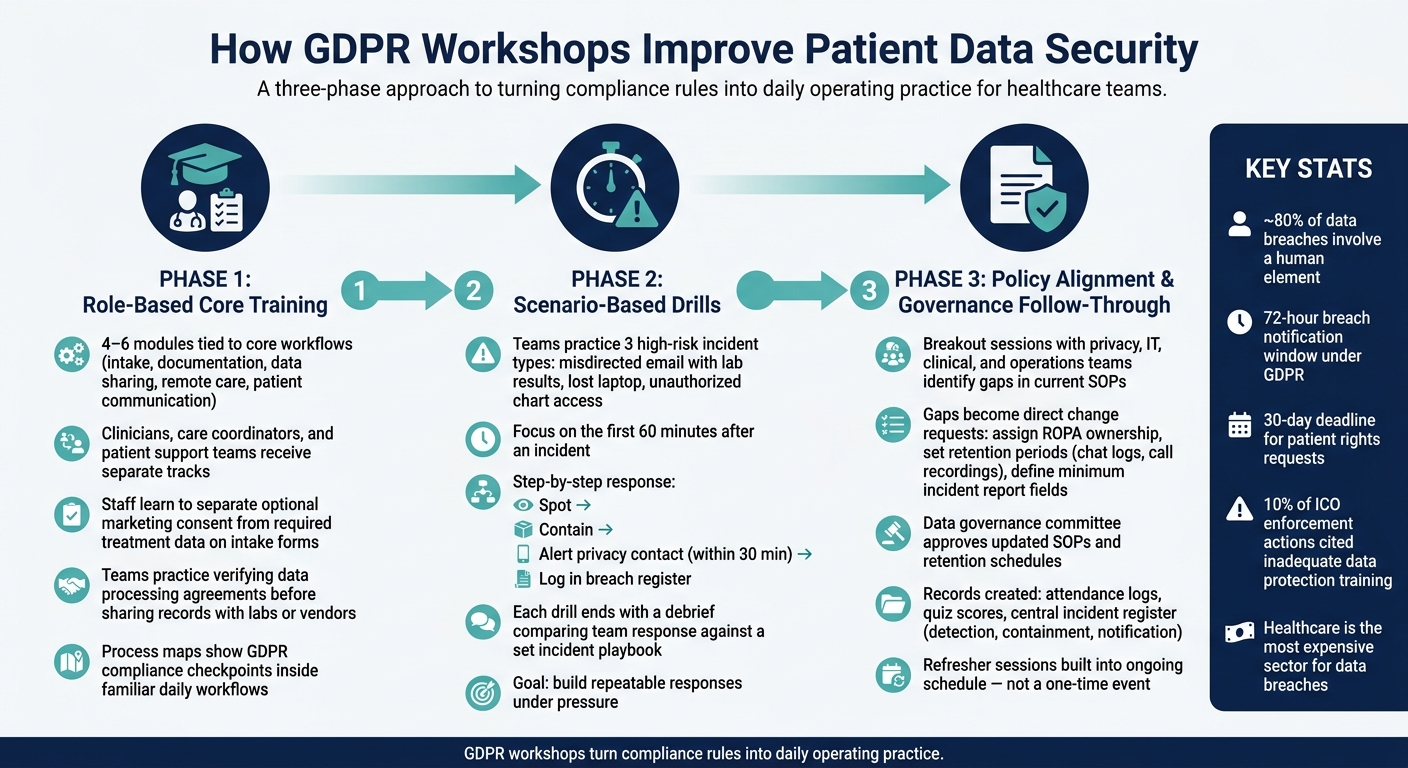 GDPR Workshop Framework for Patient Data Security