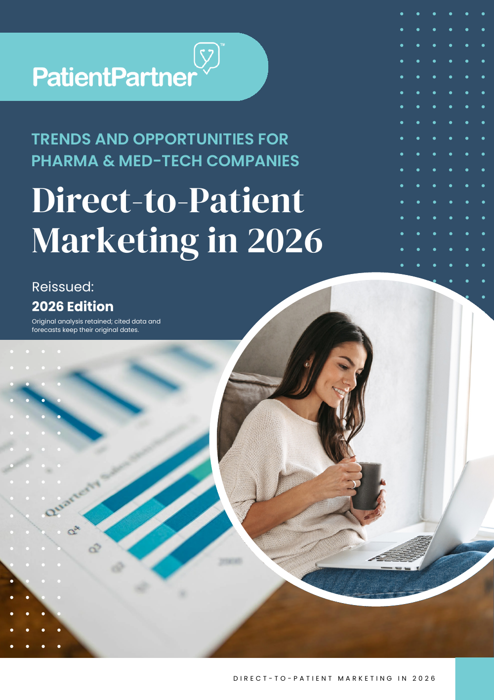 PatientPartner 2026 edition of the Direct-to-Patient Marketing Trends Analysis Report.