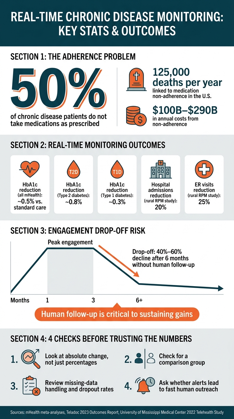 Real-Time Chronic Disease Monitoring: Key Stats & Outcomes