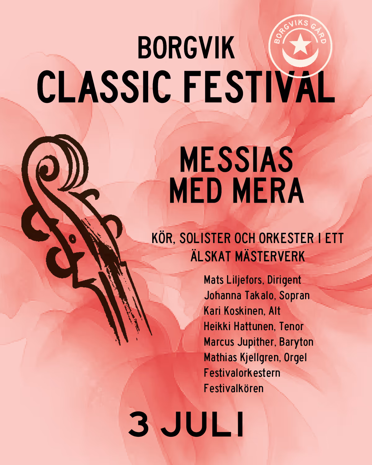 Borgvik Classic Festival: Messias med mera