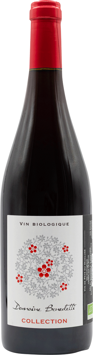 bouteille collection domaine benedetti en appellation IGP