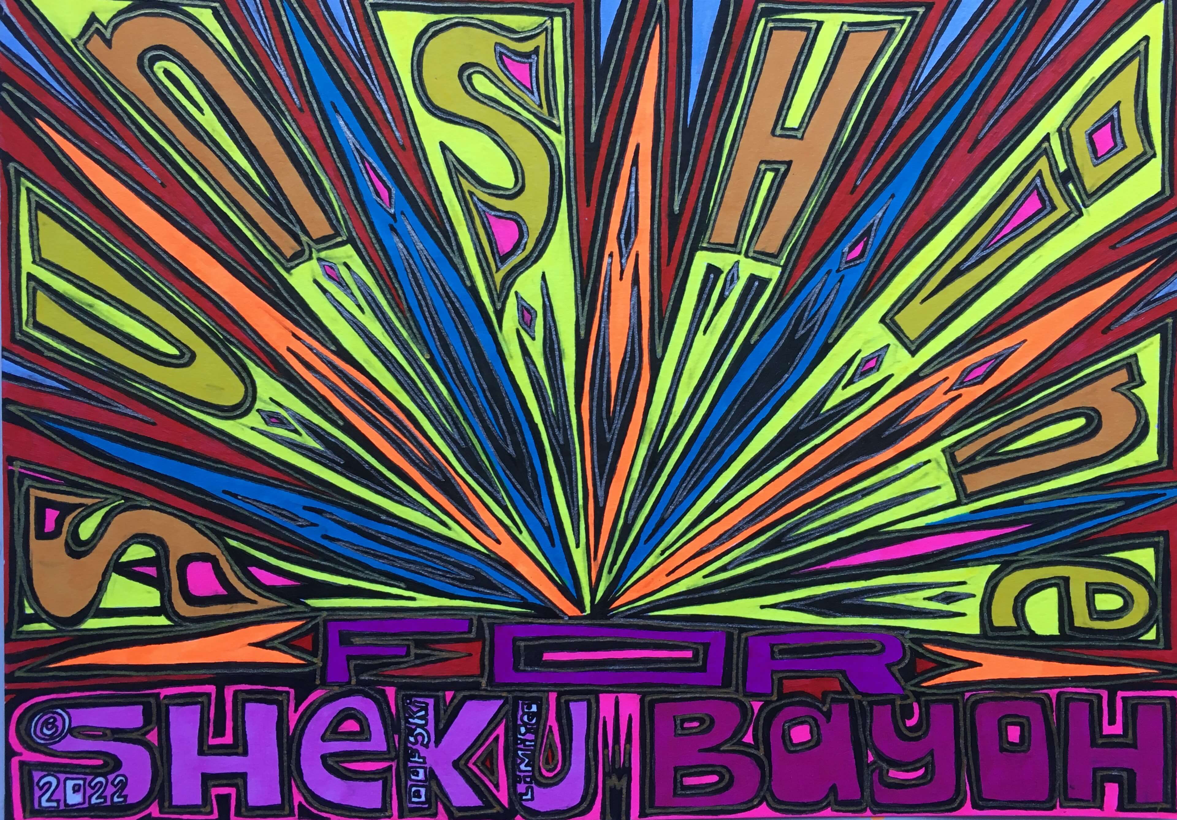 image of print - Sunshine for Sheku Bayoh