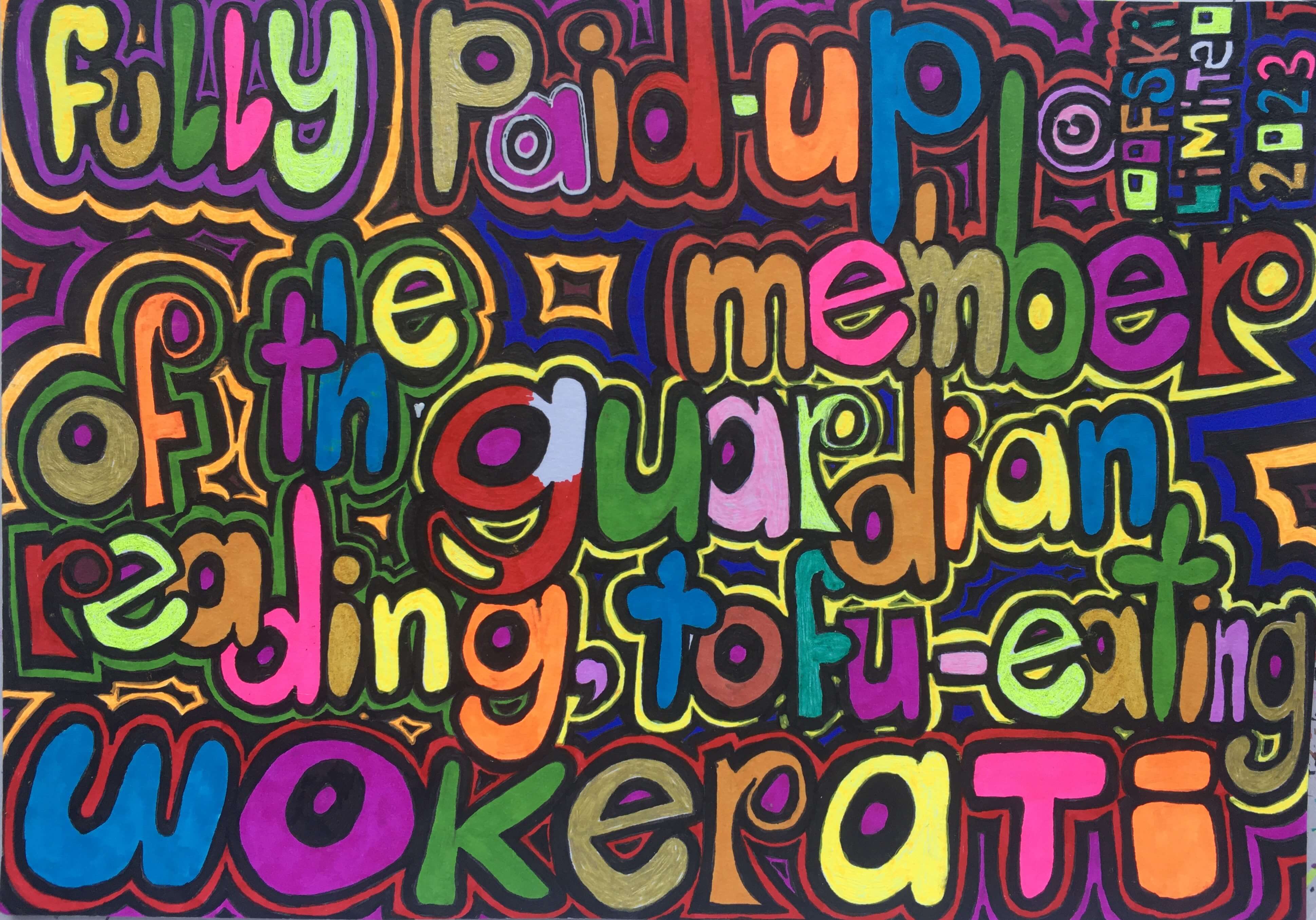 Fully Paid-up Member of the Guardian Reading, Tofu Eating Wokerati