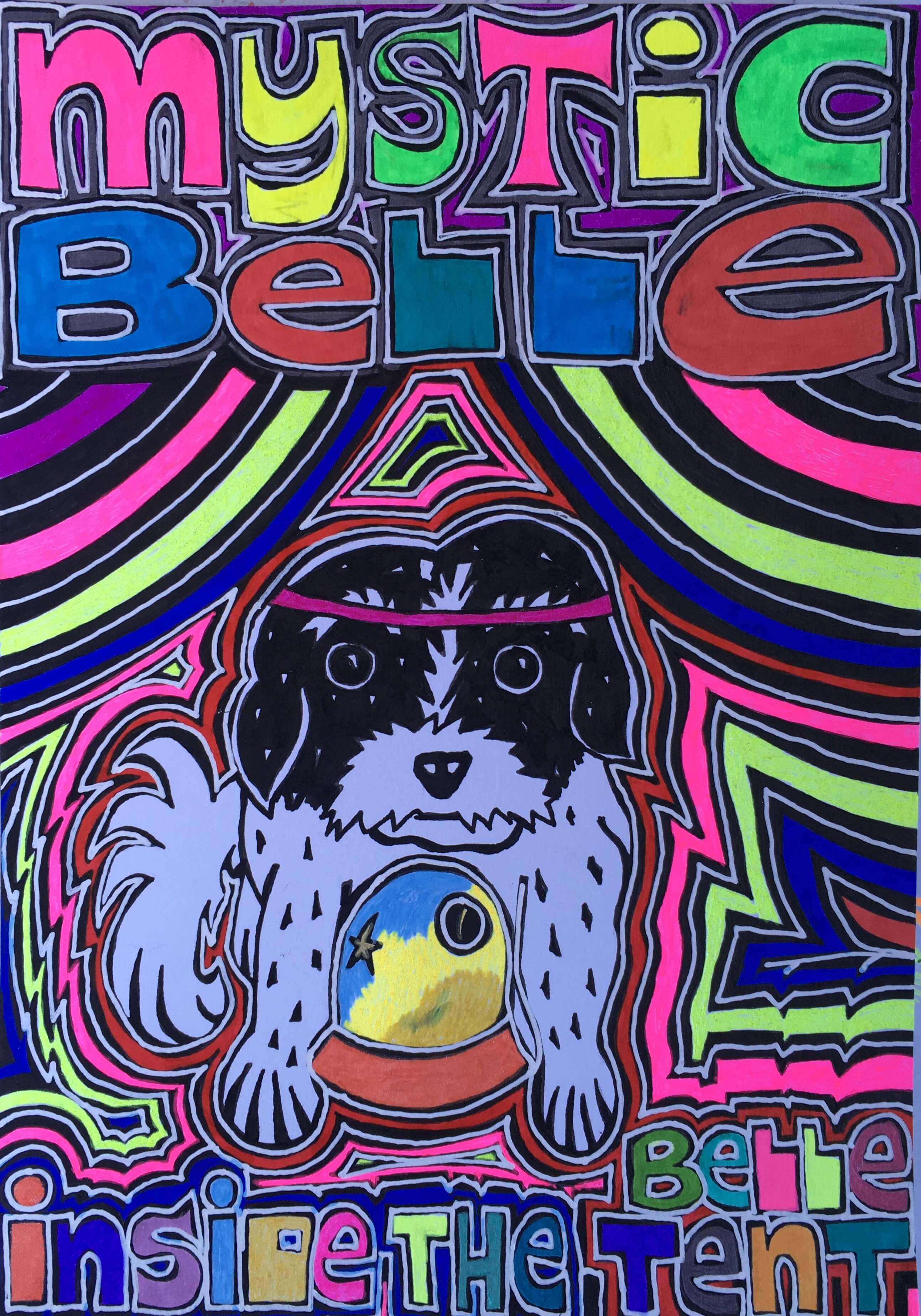 Mystic Belle Inside the Bell tent