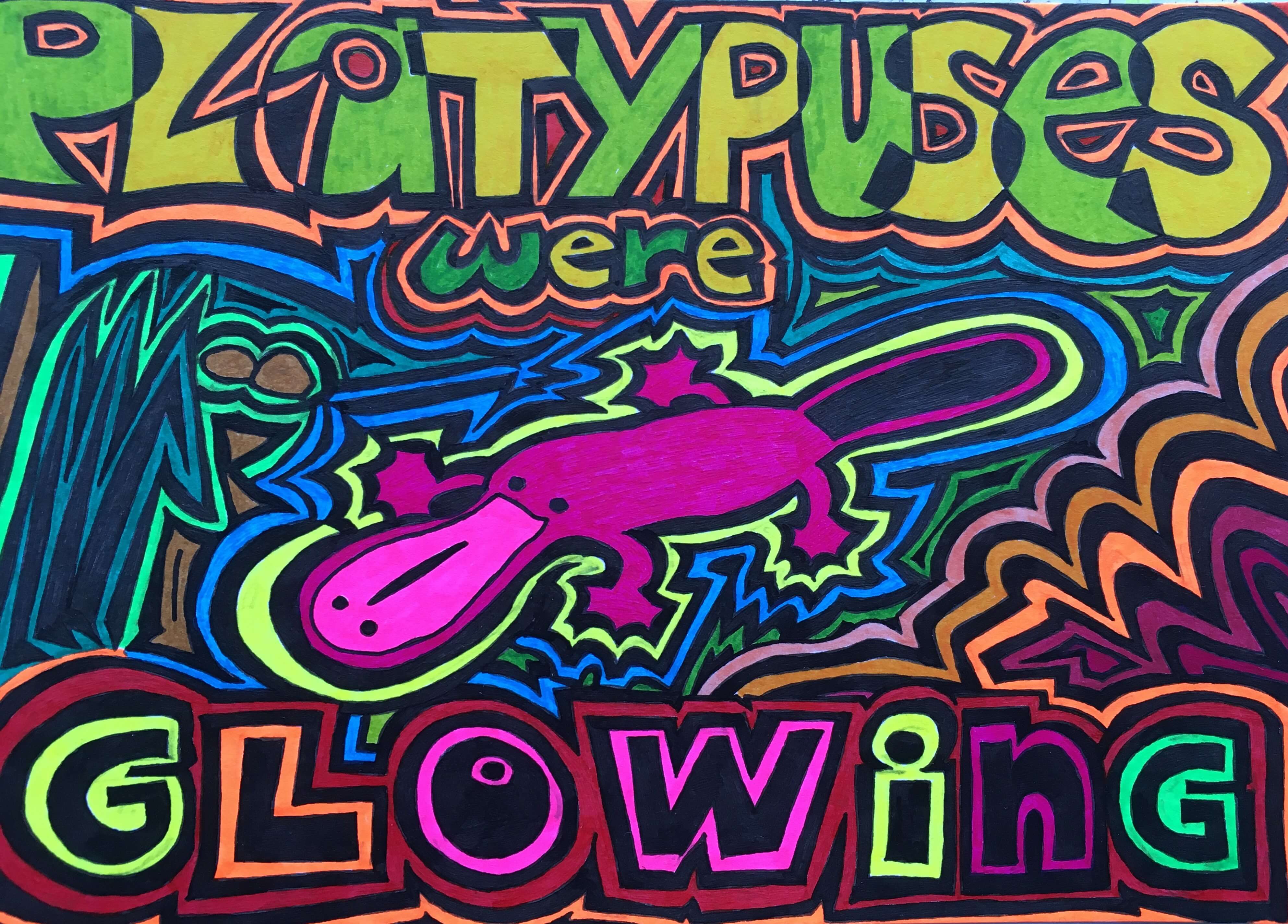 Platypuses Were Glowing