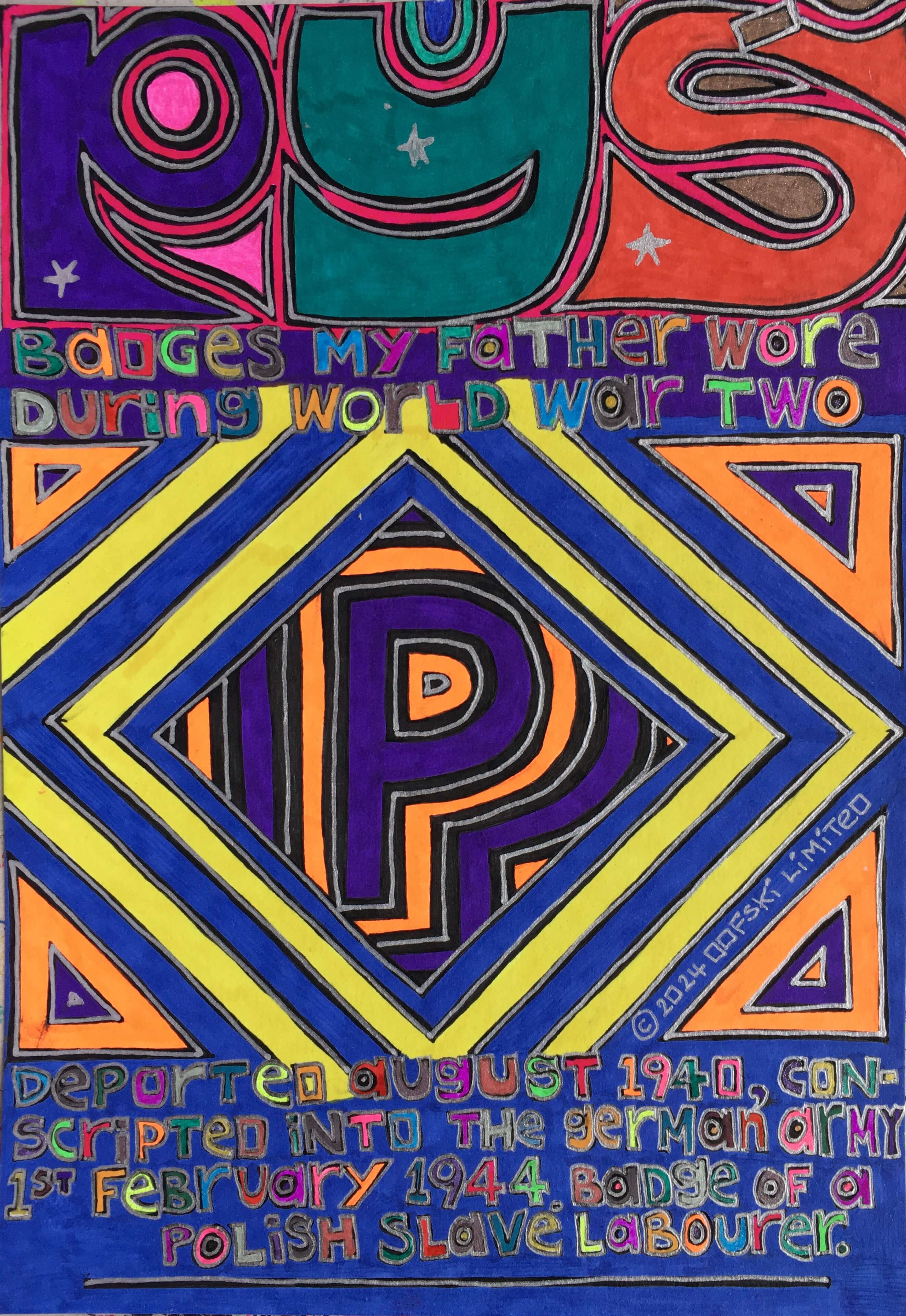 Badges my Father Wore During World War II