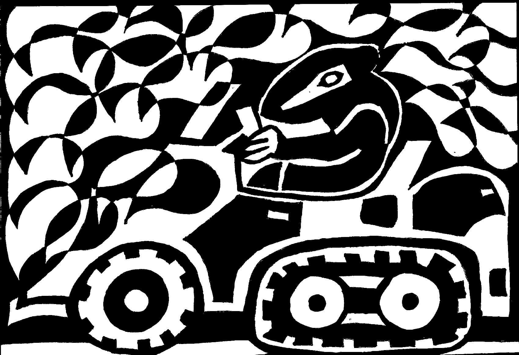 Snow Plough in Oakridge Lynch