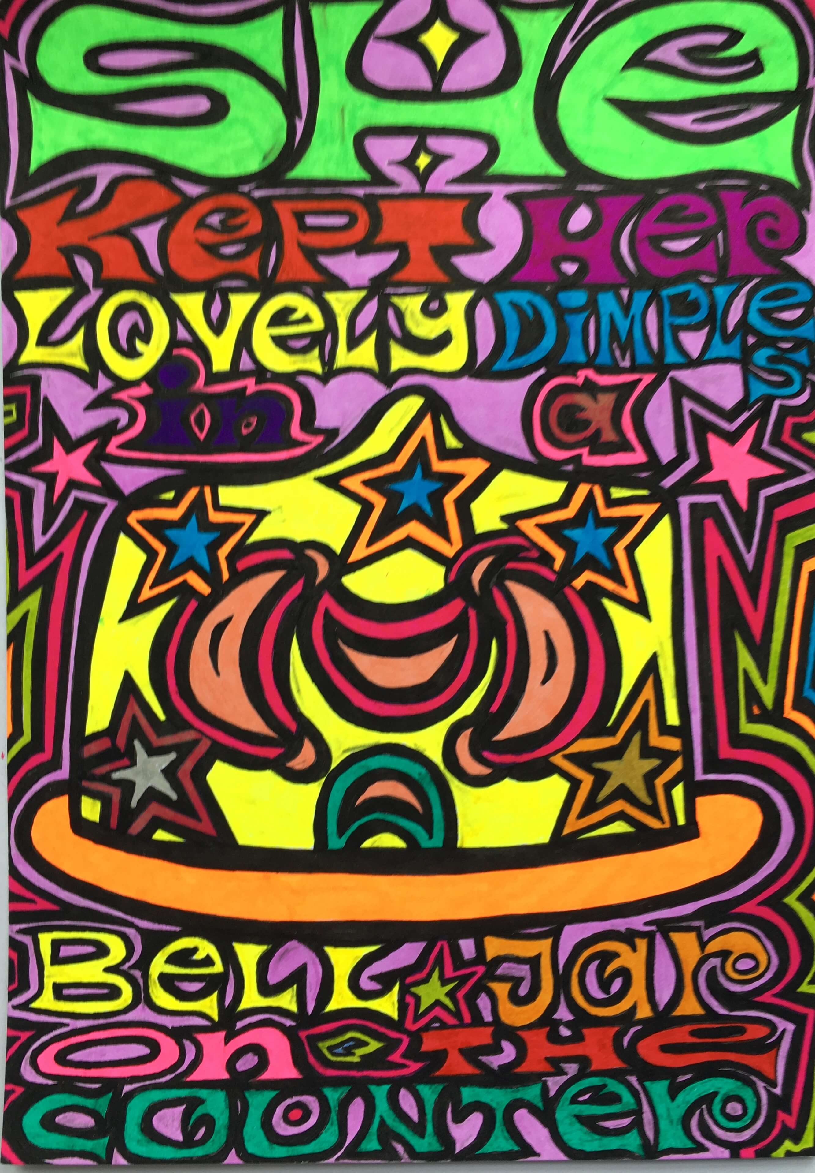 She Kept Her Lovely Dimples in a Bell Jar on the Counter