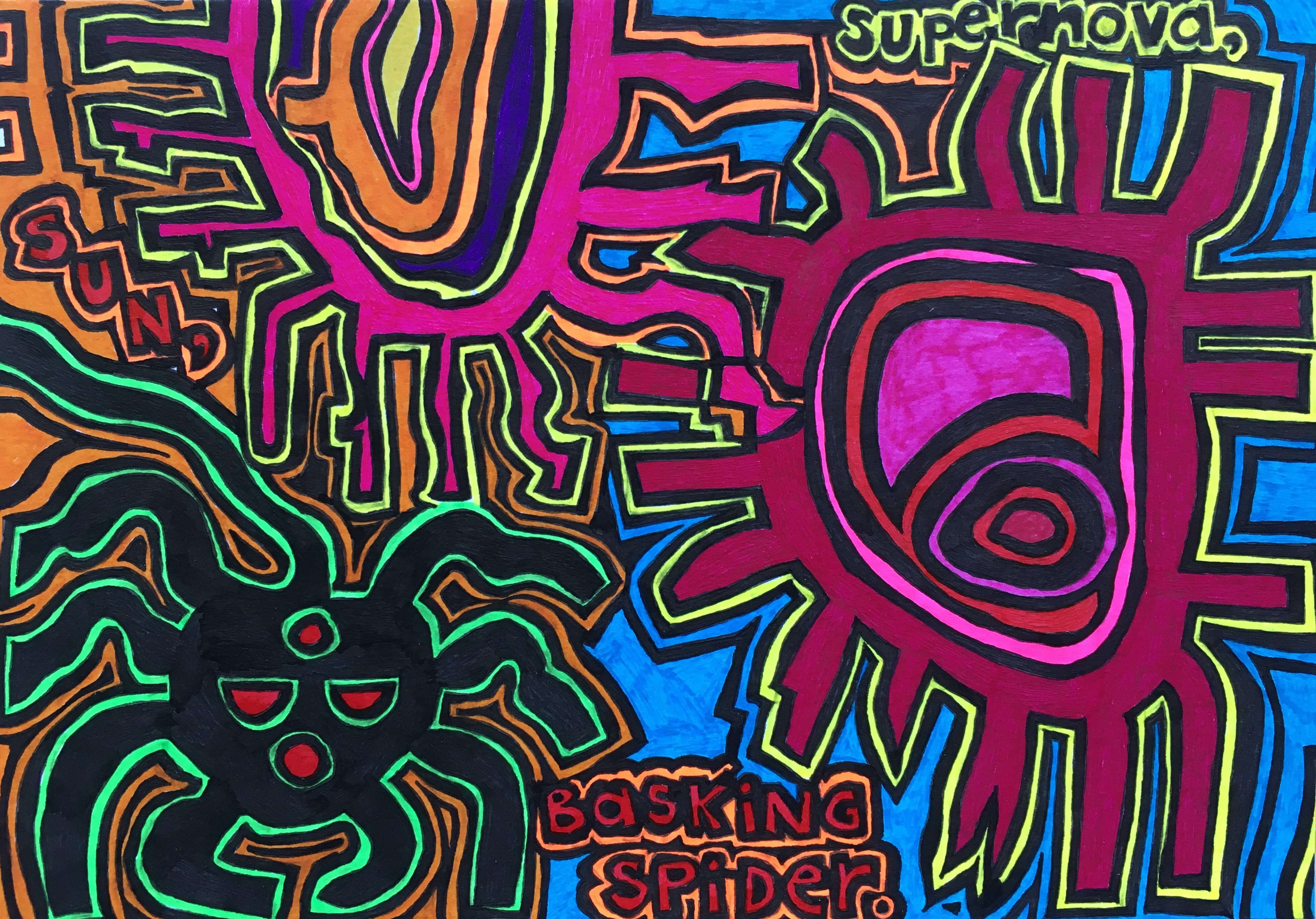 Sun, Supernova and Basking Spider