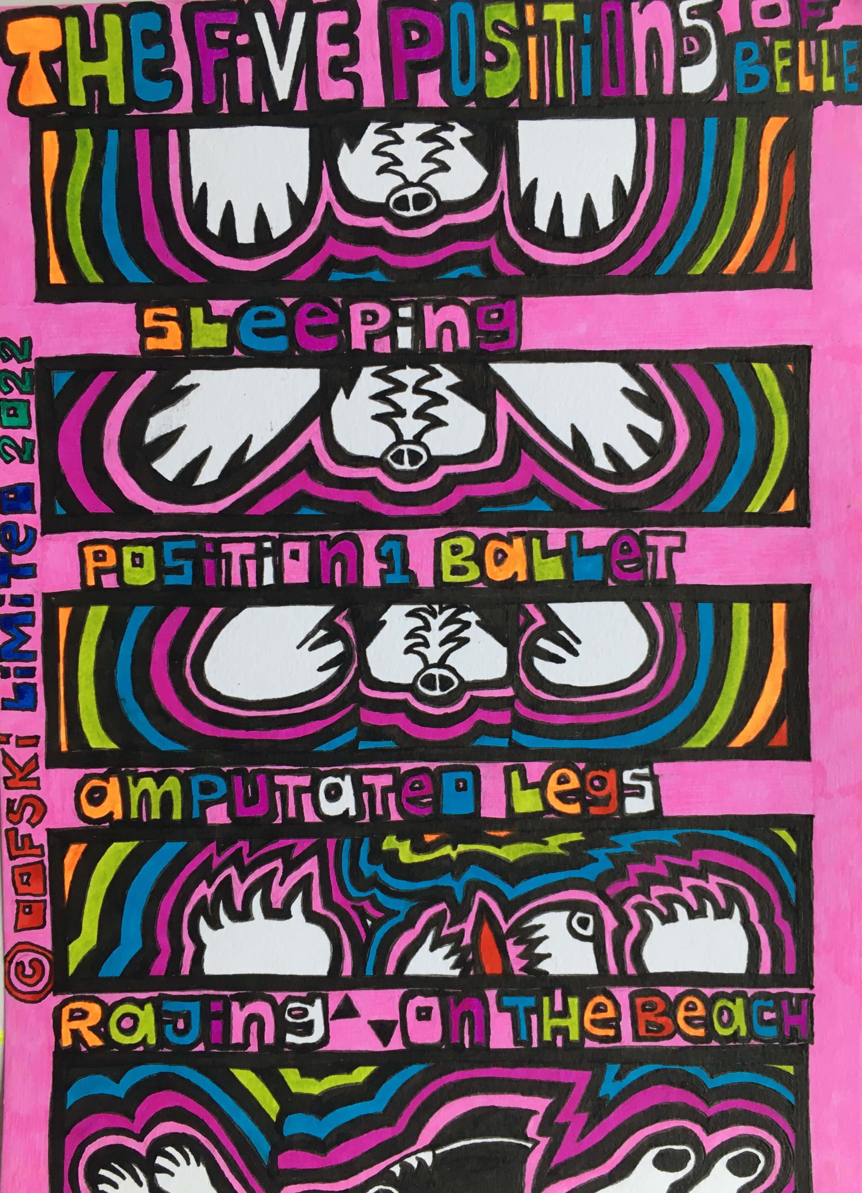 The Five Positions of Belle