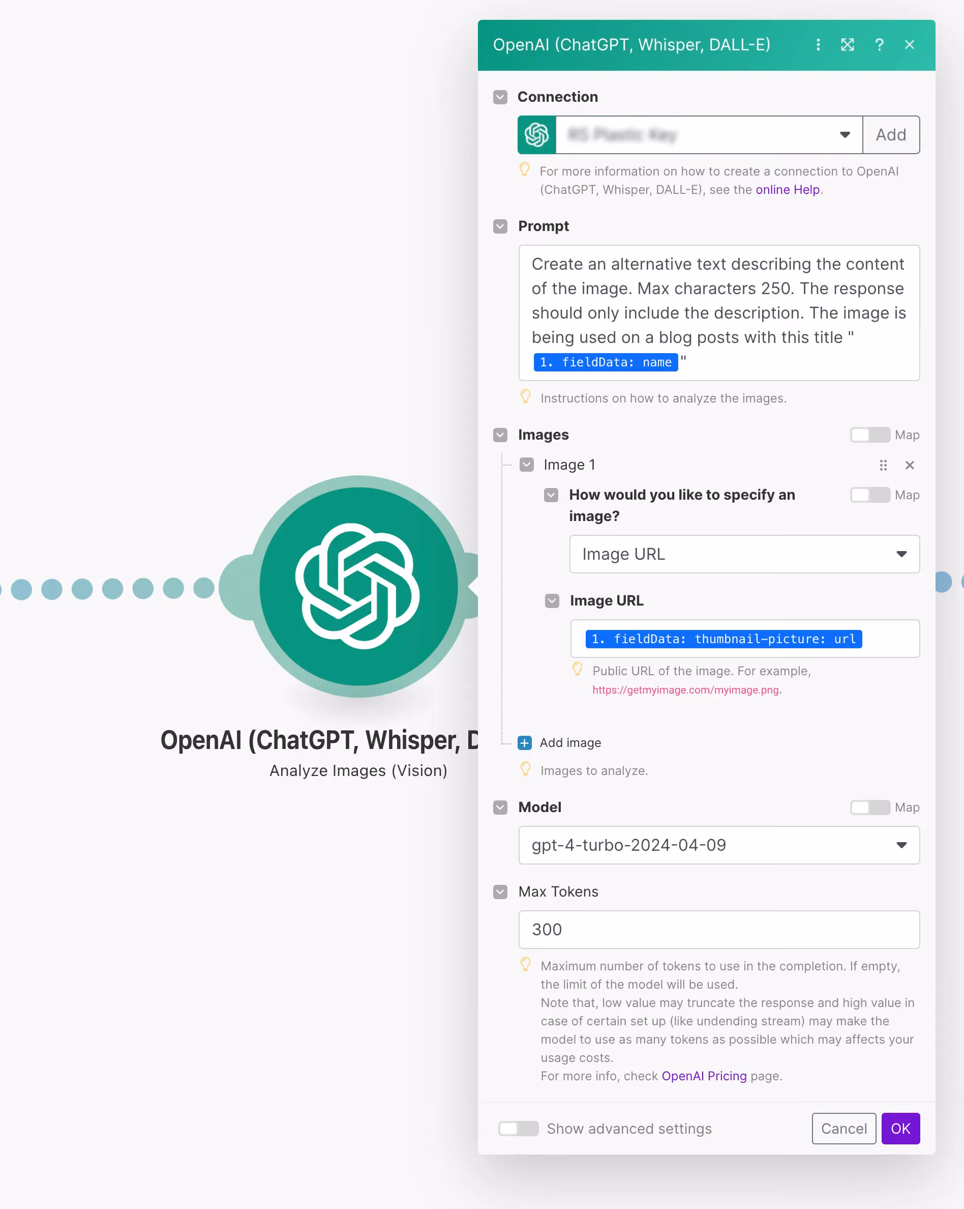 OpenAI-modul i make