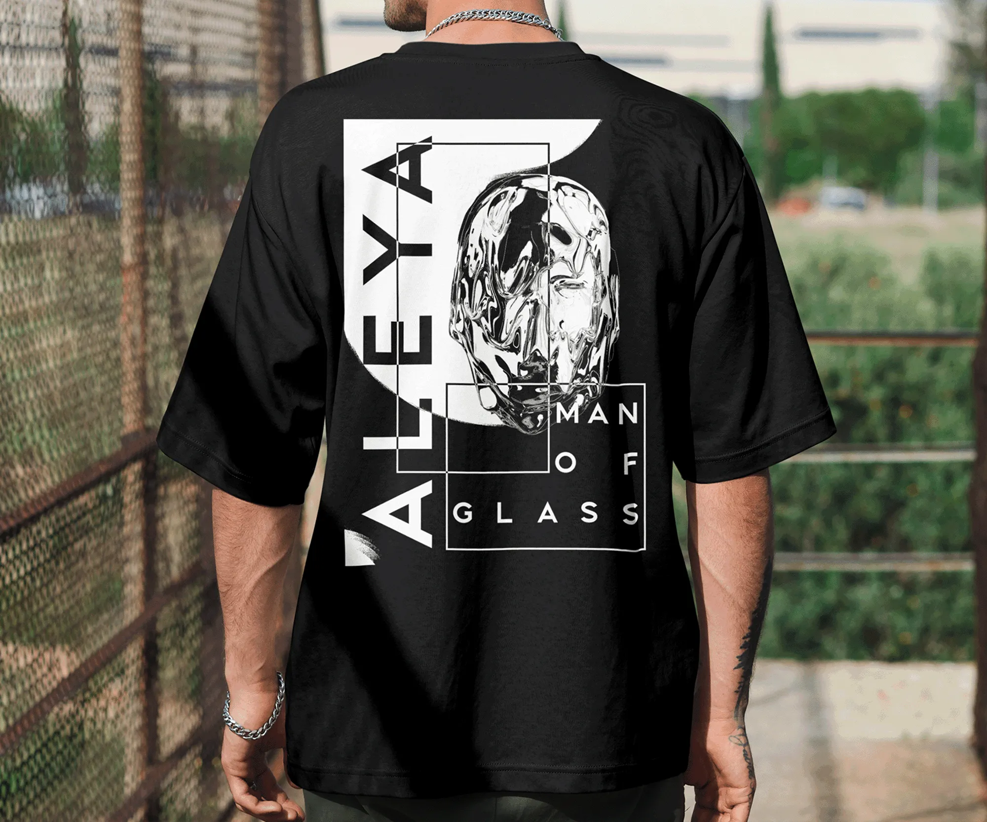Mockup of aleya short sleeve shirt