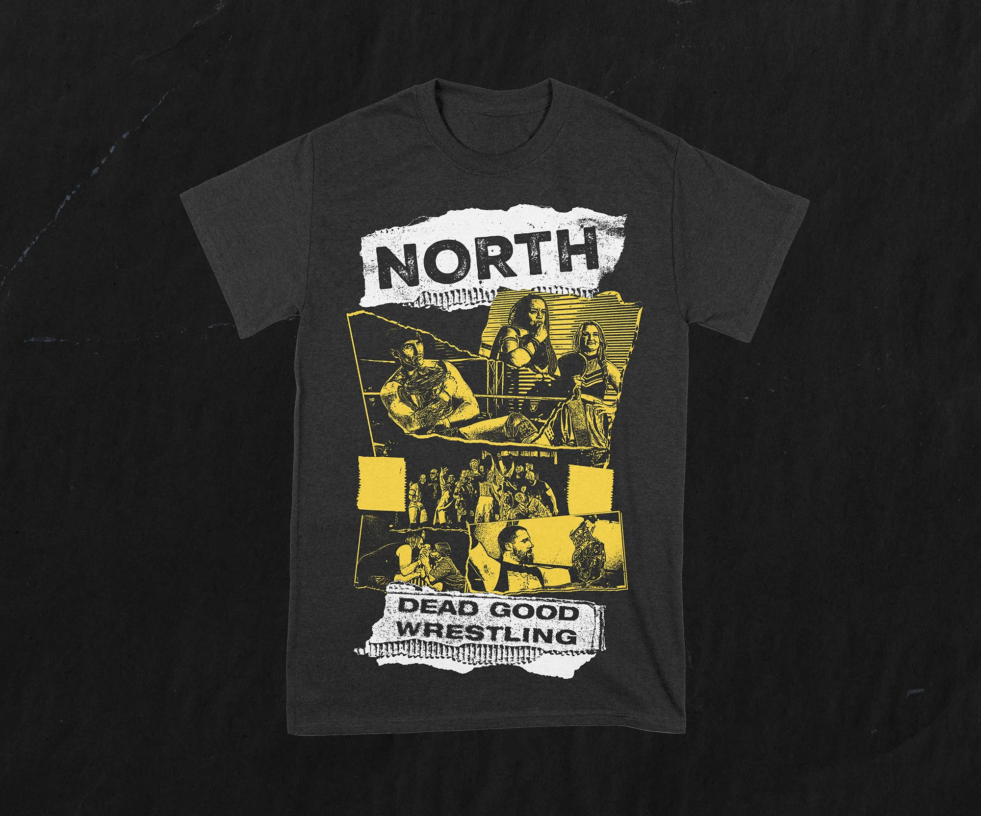 North Dead Good Wrestling Shirt Mock