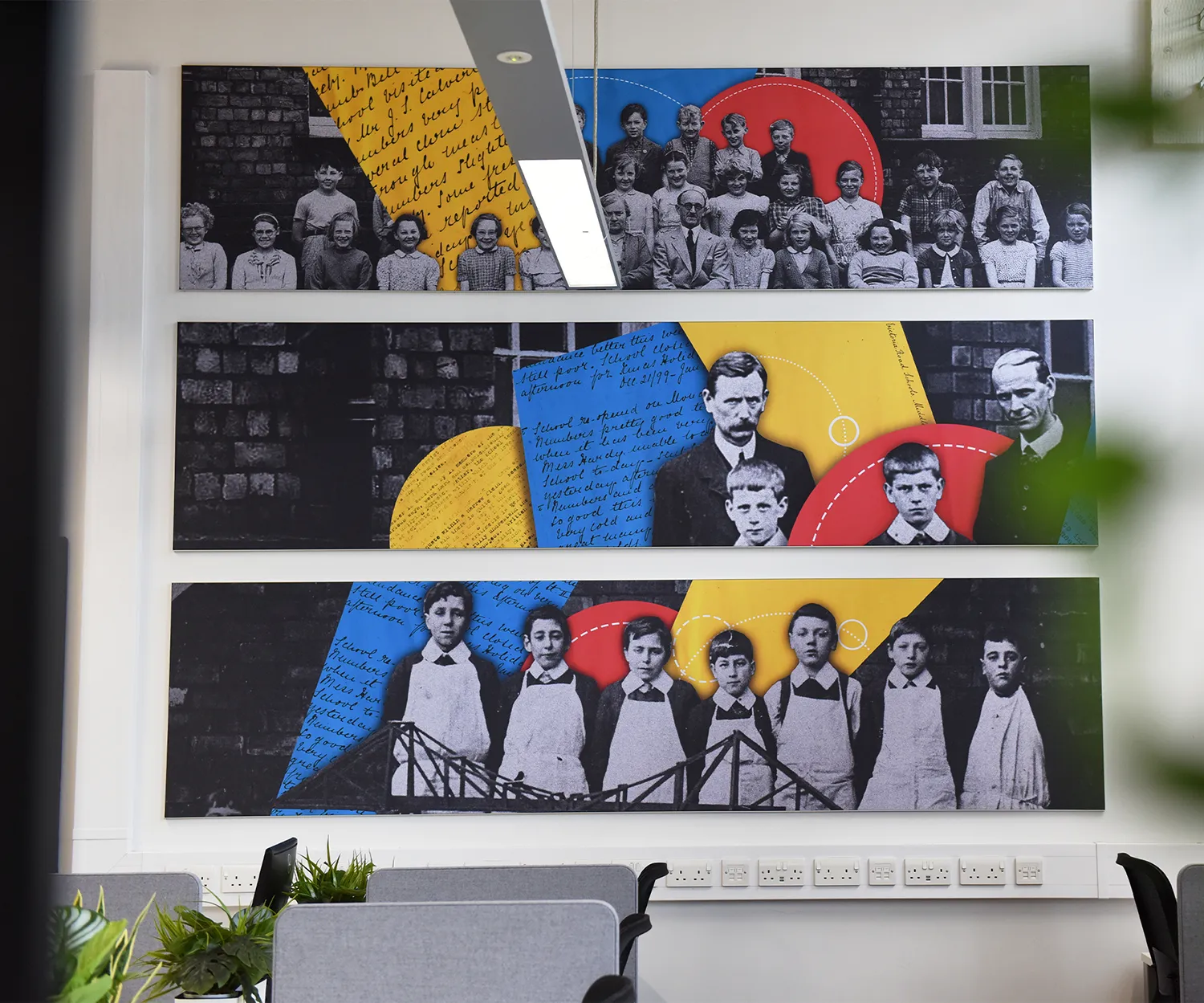 Teesside Uni Wide Murals