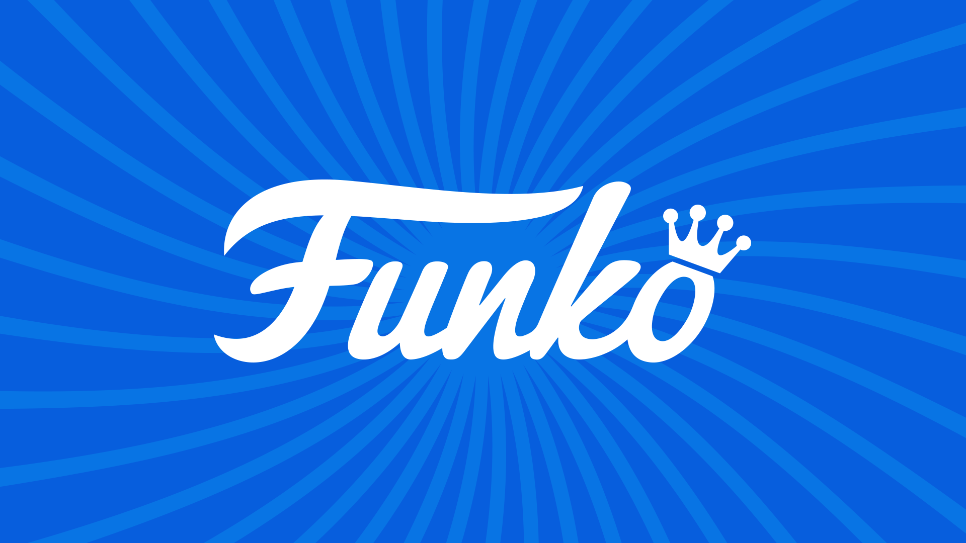 Funko cover image, Funko logo on a blue background