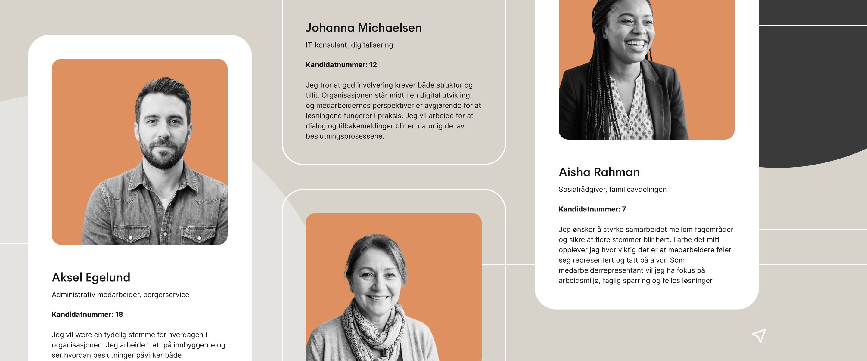 Et øyeblikksbilde av passasjervalget