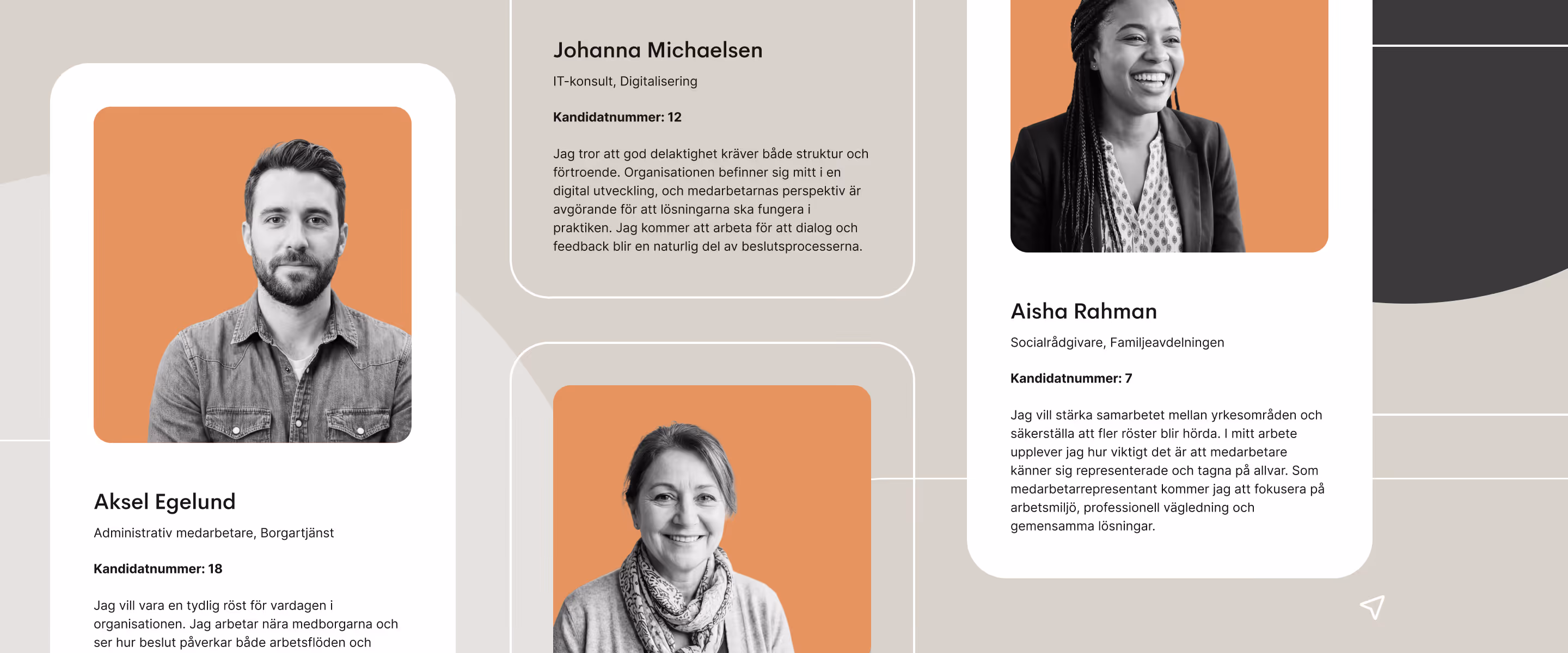 En ögonblicksbild av valet av passagerarförare