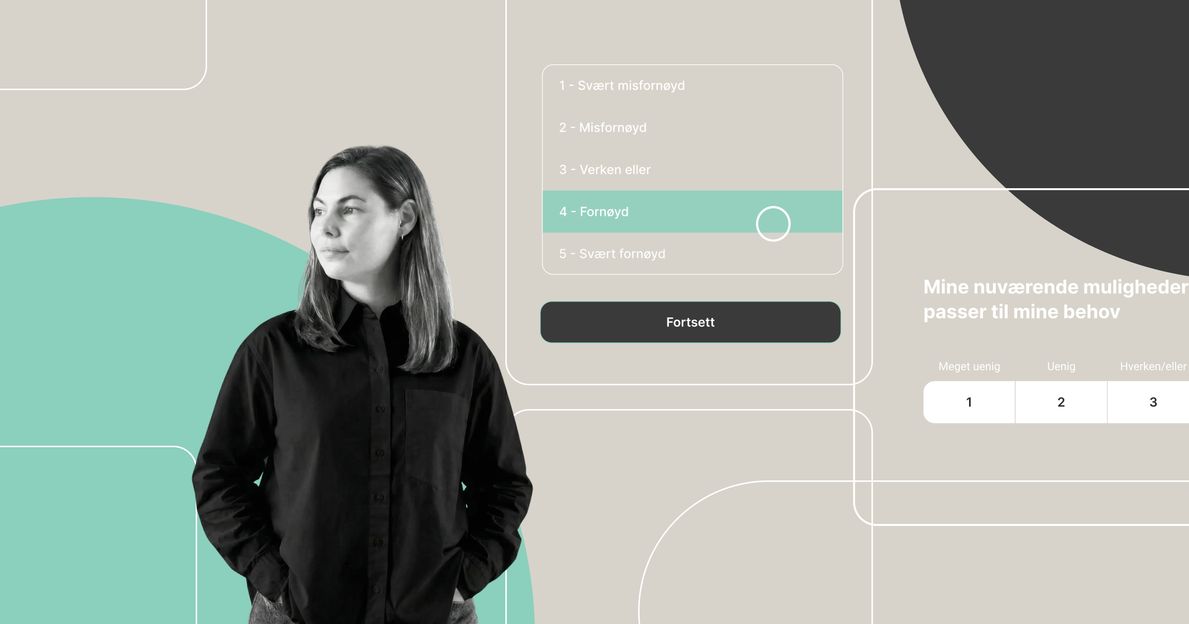 En ansatt svarer på en undersøkelse om å jobbe hjemmefra via et digitalt spørreskjema - en illustrasjon av pågående trivselsundersøkelser og tilbakemeldinger fra ansatte.