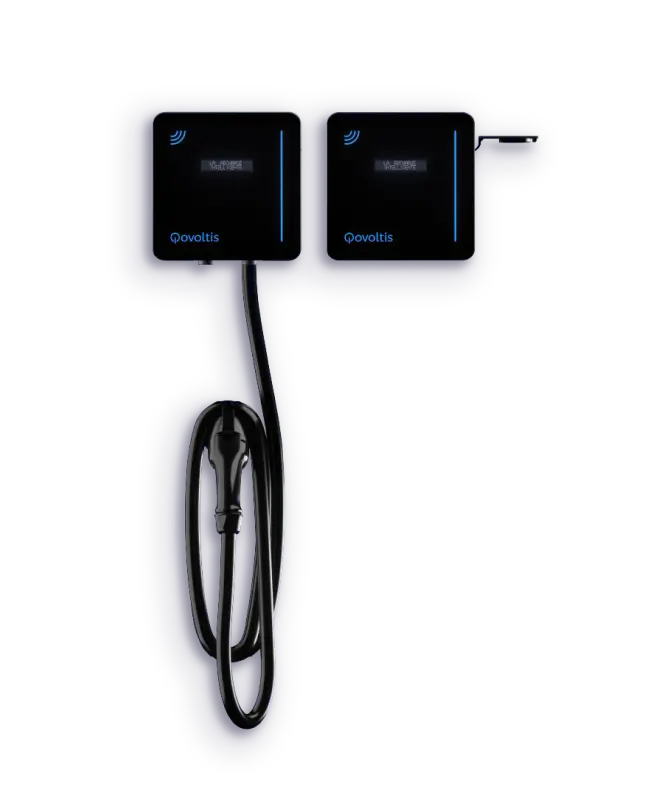 Installation de bornes de recharge Qobox mini aux domiciles de plusieurs collaborateurs d'une flotte d'entreprise