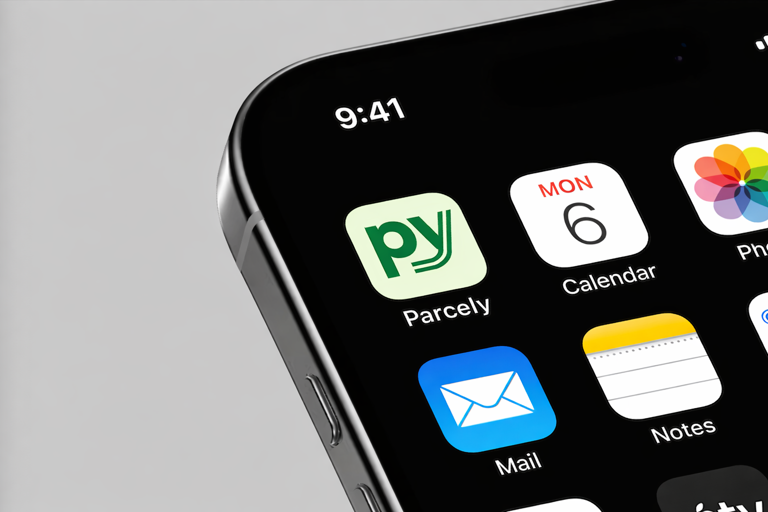 Parcely OS App Preview