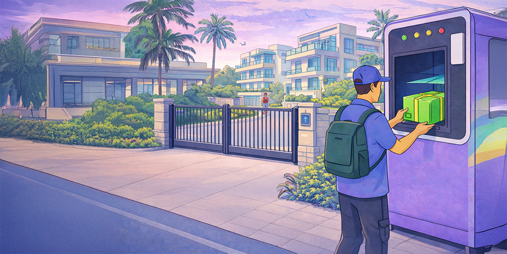 Never miss a delivery