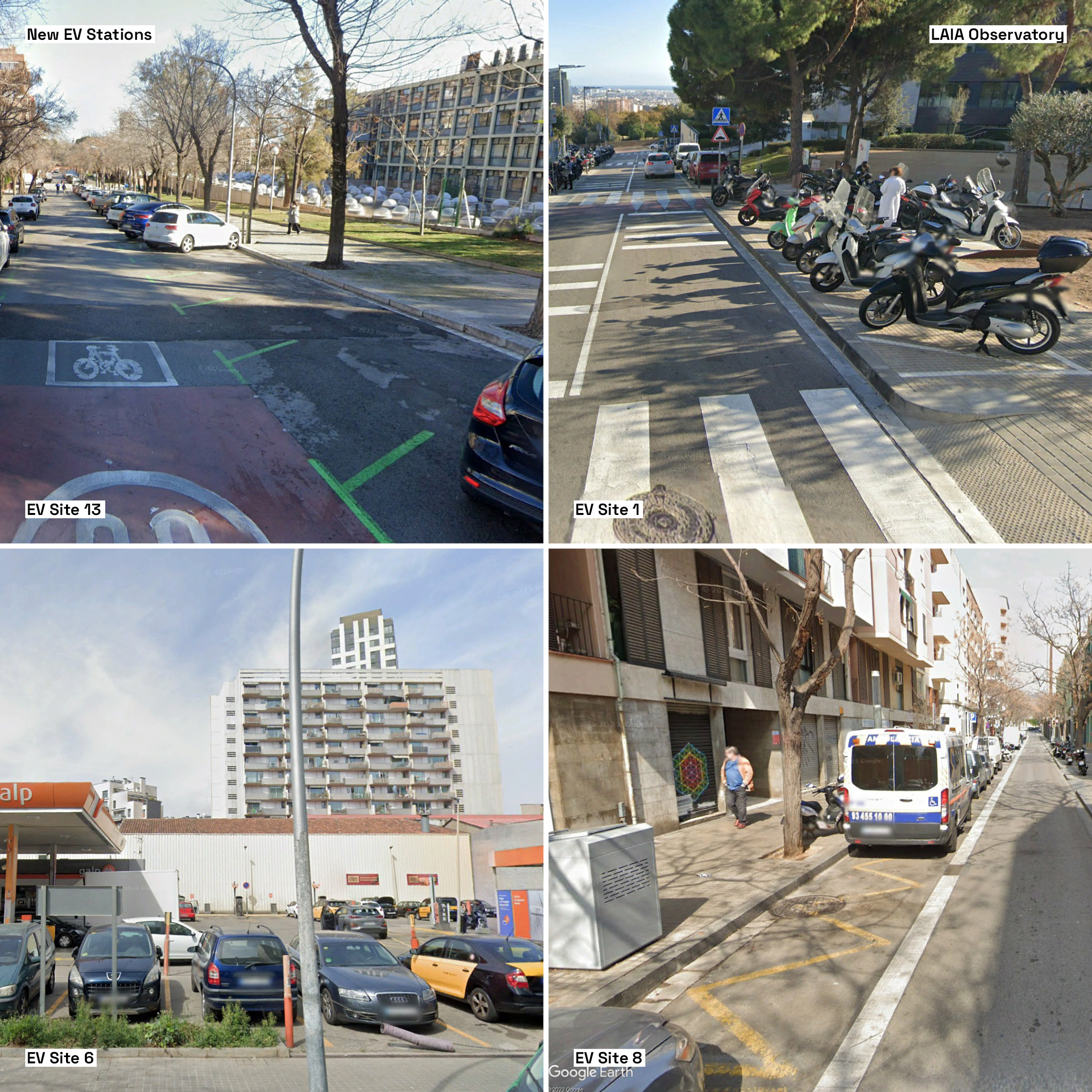Proposed EV Charging Stations Sites