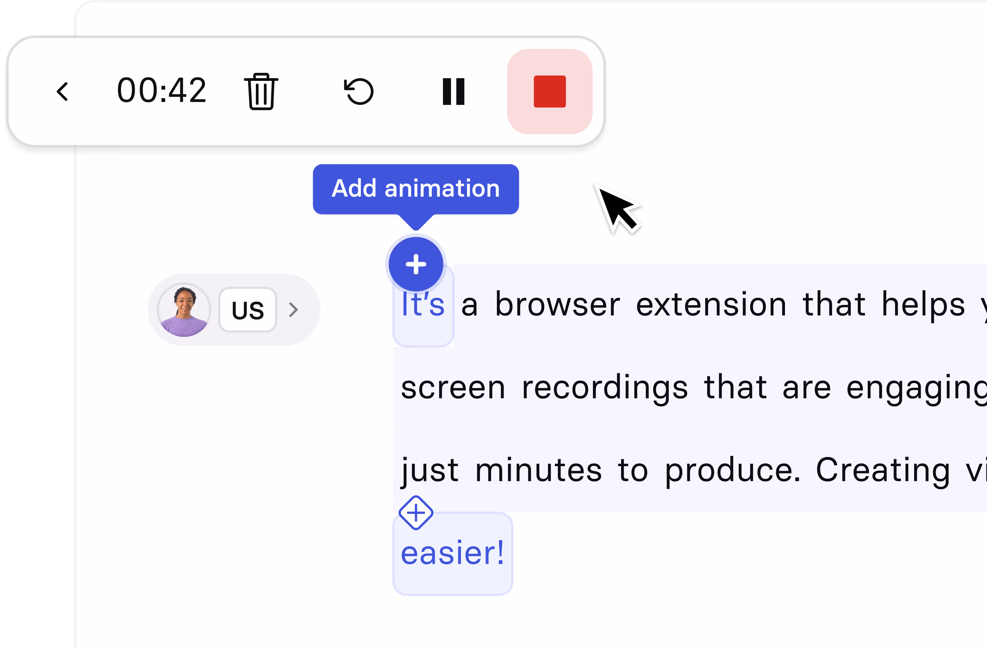 Synthesia AI Screen Recorder Product Image