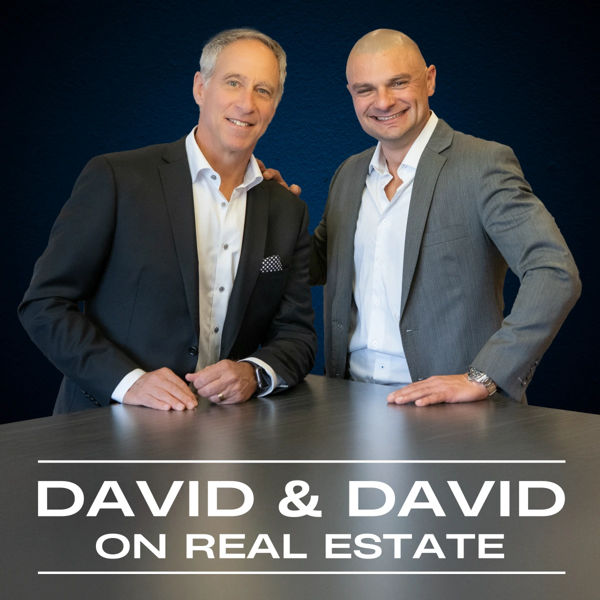 Promotional banner for the “David & David On Real Estate”